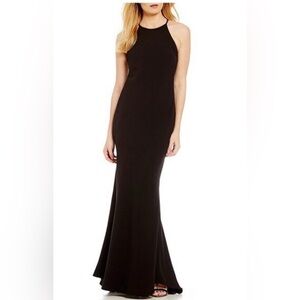 Calvin Klein Black Classic Long Dress